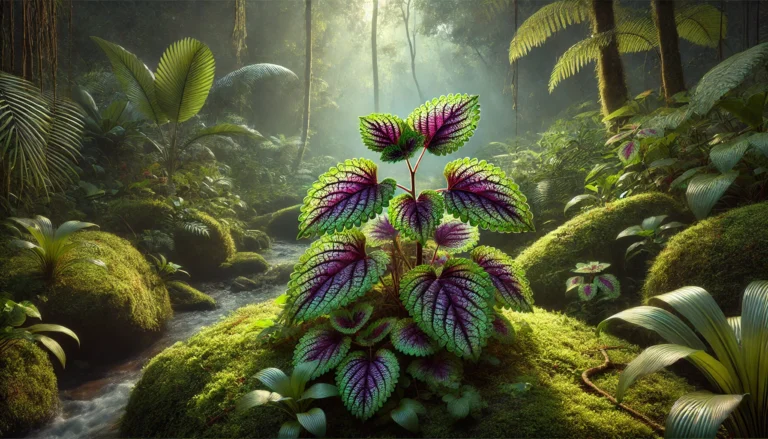 Planta de Coleus forskohlii en su hábitat natural