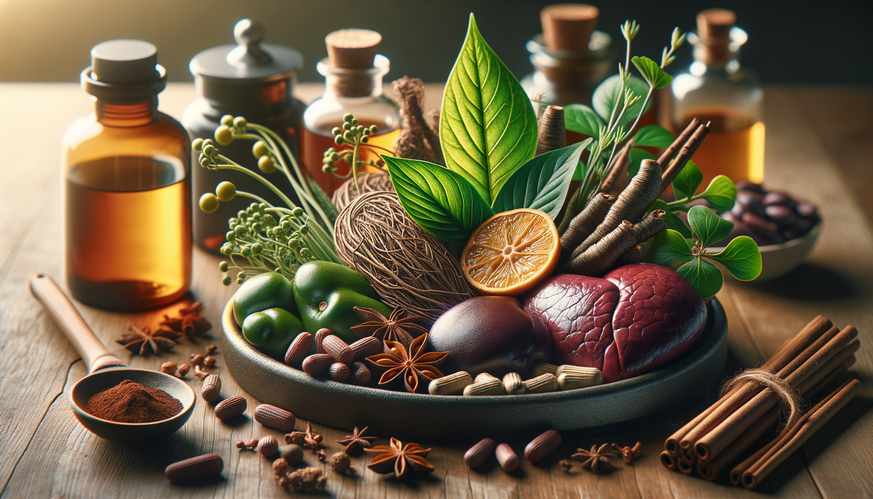 Plantas medicinales para limpiar el hígado, como el diente de león y el cardo mariano de forma natural.